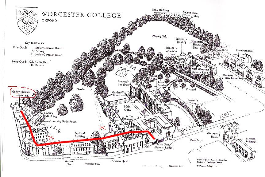 Worcester State University Campus Map - Map